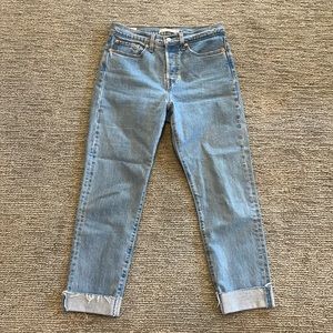 Levi’s wedgies with cuff